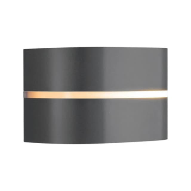 Nordlux Sibelis Outdoor Plastic Wall Light Weatherproof Black,mains