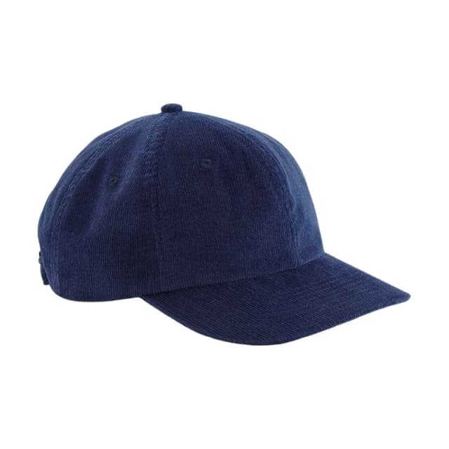 Beechfield Beechfield Men Heritage Cord Cap in Navy Navy One Size Male 5063425915538