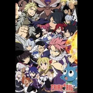 Fairy Tail Season 6 Key Art Maxi Poster