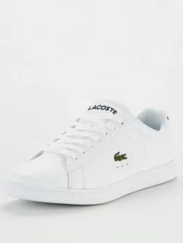 Lacoste Carnaby Evo Trainers - White, Size 3, Women