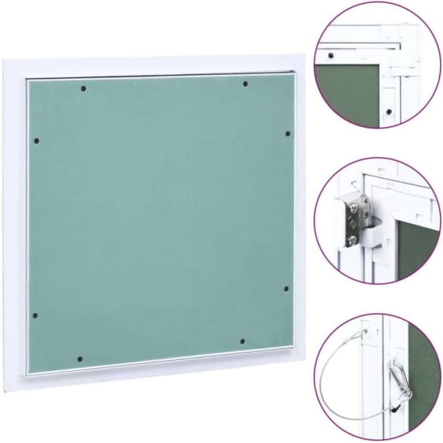 VIDAXL Access Panel with Aluminium Frame and Plasterboard 200x200 mm Vidaxl 8719883872100