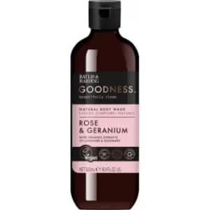 Baylis & Harding Goodness Body Wash Rose & Geranium