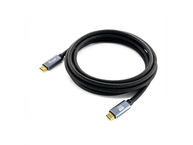 Equip USB 3.2 Gen 2 C to C Cable. M/M. 2.0m. 5A. PD 100W. 4K/60Hz. 10G