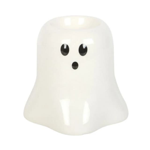 Something Different Something Different Hey Boo Ghost Oil Burner in White White One Size Unisex 5063750840628
