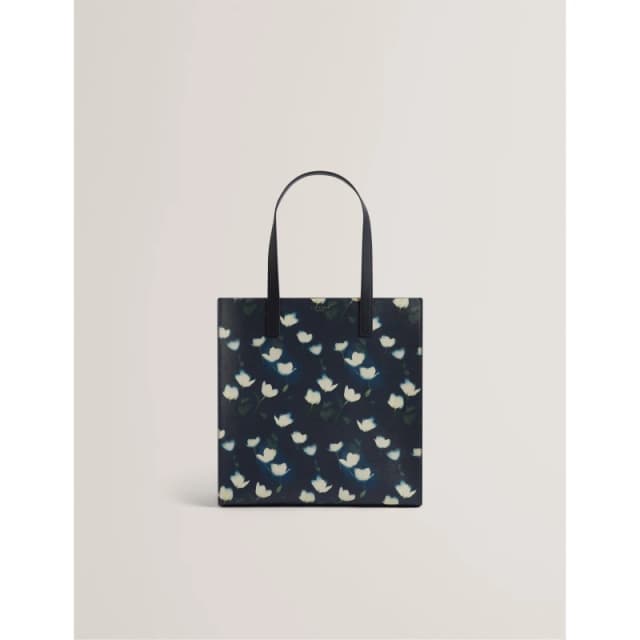 Ted Baker Womens Print Icon Tote Bag Navy female One Size