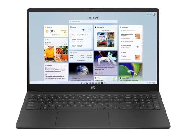 HP 15-fd0023na Laptop - Intel Processor N200 with Microsoft 365 Personal 1 year subscription included