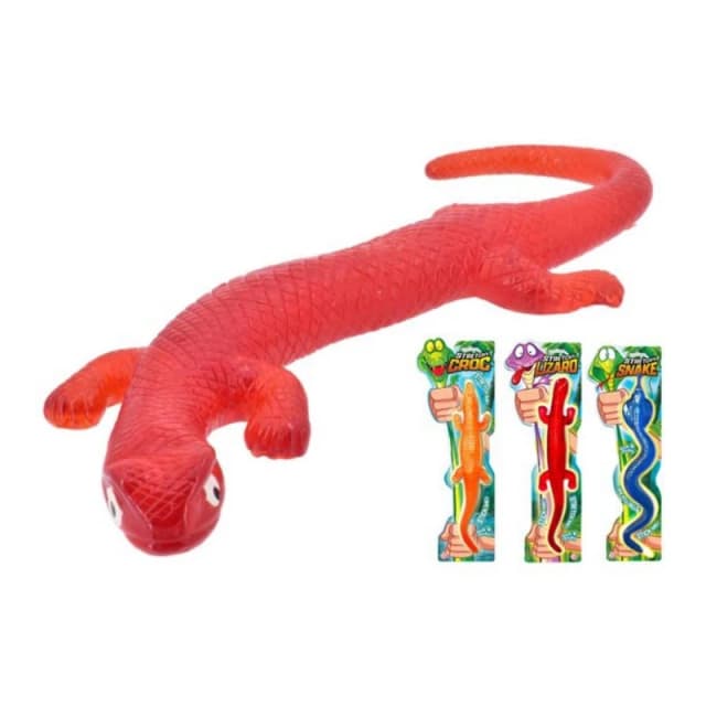 Kandy Toys Large Stretchy Animal 34cm (Croc, Snake or Lizard) Multi unisex
