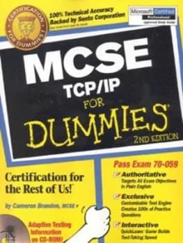 Mcse Tcp/ip for Dummies by Cameron Brandon Paperback
