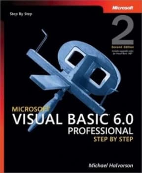 Microsoft Visual Basic 6.0 Professional Step by Step by Michael Halvorson Paperback