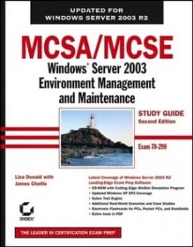 Mcsa/mcse Windows Server 2003 Environment Management and Maintenance by Lisa Donald Paperback