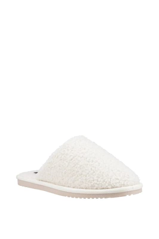 Hush Puppies Womens Joanna Mule in Cream Size: 4 Cream Female 4