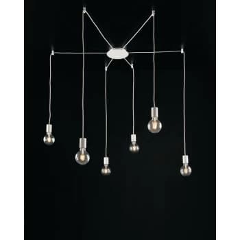 Fan Europe Lighting - Fan Europe HABITAT 6 Light Cluster Pendant Ceiling Light White 500cm