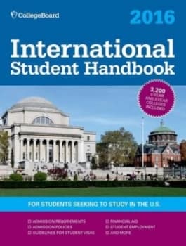 International Student Handbook 2016 by College Entrance Examination Board Paperback