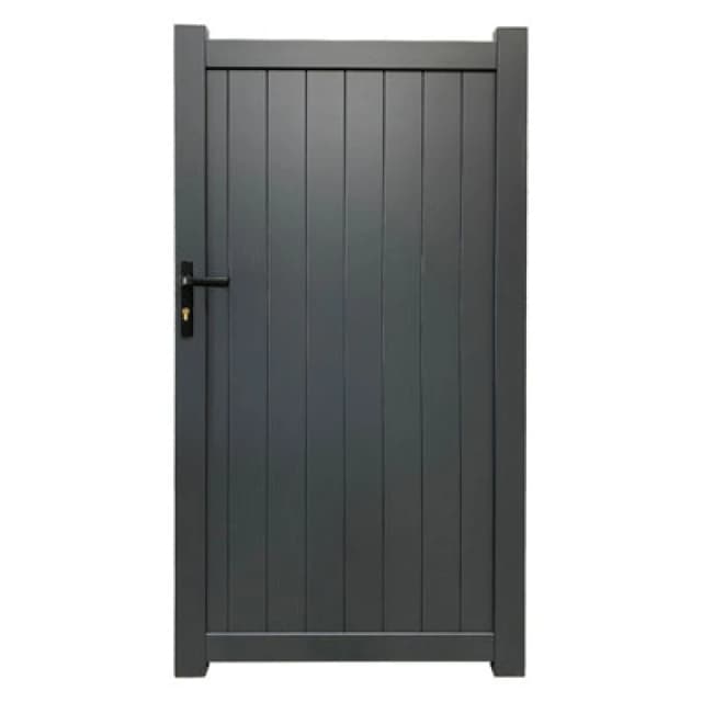 Devon Premium Metal Side Gate - Grey