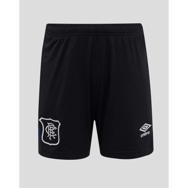 Umbro Rangers Third Shorts 2025 2026 Adults Black/Blue male S