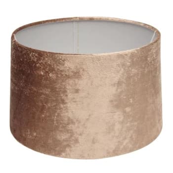 Stanford Home Velvet Lampshade - Champagne