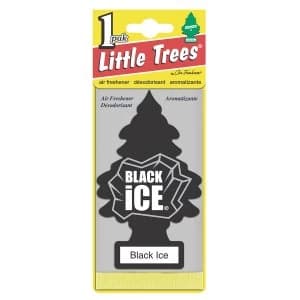 Little Trees Black Ice Air Freshener