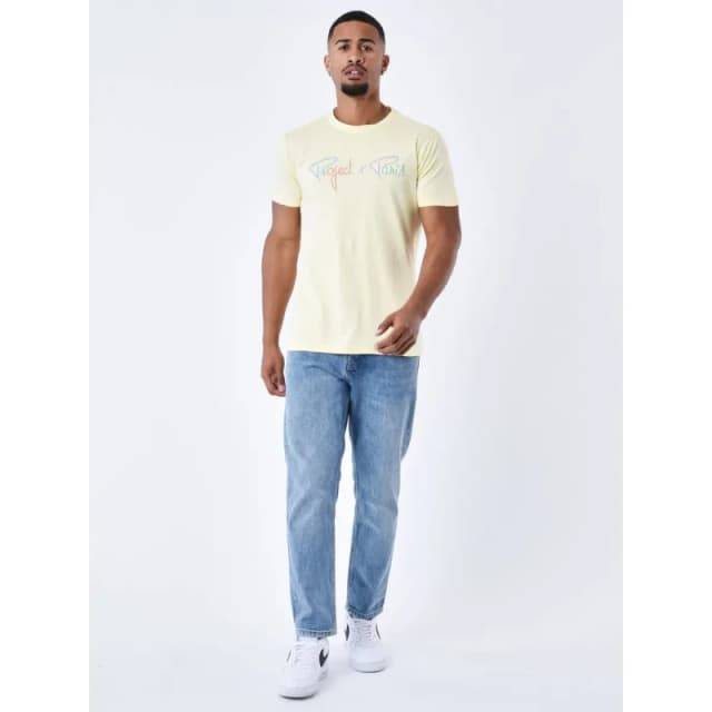 Project X Paris Rainbow embroidery t-shirt Project X Paris Jaune Male XS