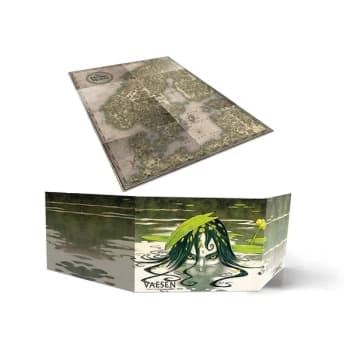 Vaesen Nordic Horror - GM Screen & Map