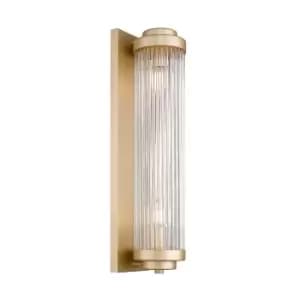 Sergio II Wall Lamp, Matt Gold, 2x E14
