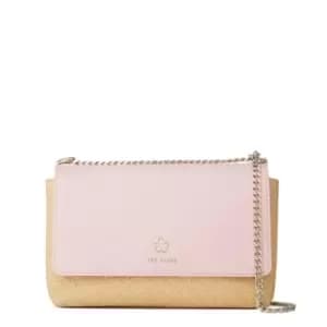 Ted Baker Magdia Raffia Crossbody Bag - Pink