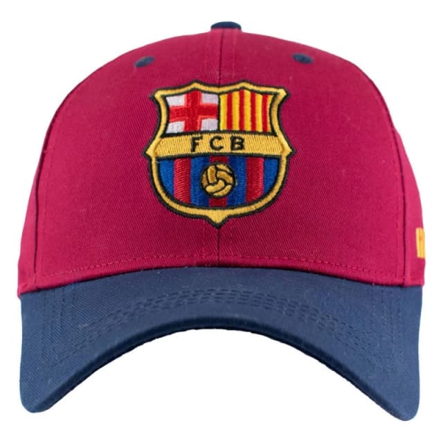 FC Barcelona Mens Baseball Cap in Red Red Male One Size