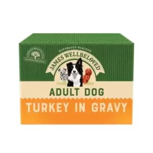 James Wellbeloved Adult Turkey Dog Food 40 x 150g