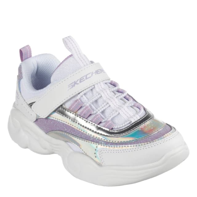 Skechers Unicornstrm White/Lavender unisex C10 (27.5)