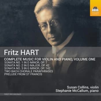 Fritz Hart Complete Music for Violin and Piano - Volume 1 by Fritz Hart CD Album