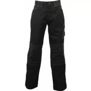 Regatta Mens Holster Workwear Trousers (Short, Regular And Long) (30 Long) (Black) - Black