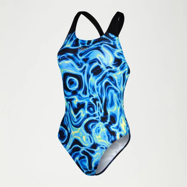 Speedo Alov D Pbk 1Pc Blue/Black female 28 (2XS)