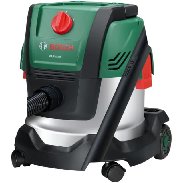 Bosch PAS 15-220 Wet & Dry Vaccuum Cleaner 15L PAS 15-220