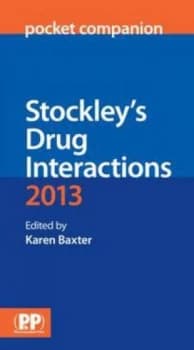 Stockleys Drug Interactions Pocket Companion 2013 Paperback