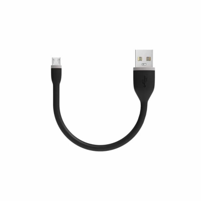 Satechi ST-FCM6B USB cable 0.15 m USB A Micro-USB B Black