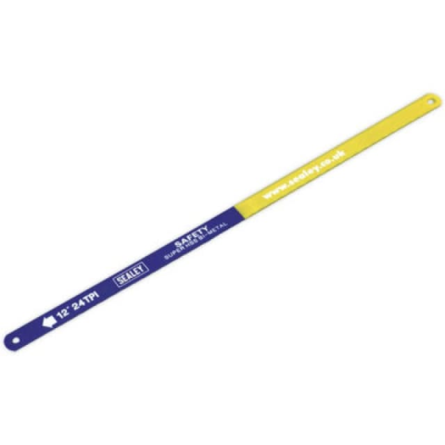 Loops 10 PACK - 300mm Hacksaw Blades - 24 TPI - HSS Bi-Metal Multi Material Cutting Multi