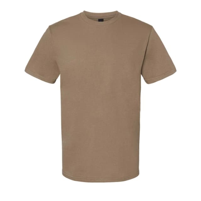 Gildan Mens Softstyle Midweight T-Shirt in Stone Size: Small Stone Male S