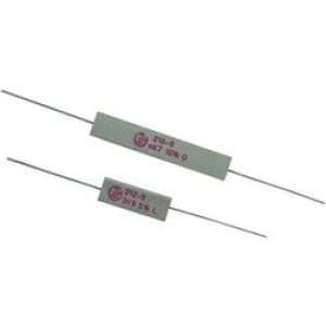 High power resistor 0.1 Axial lead 5 W 10 VitrOhm KH208 810B0R10