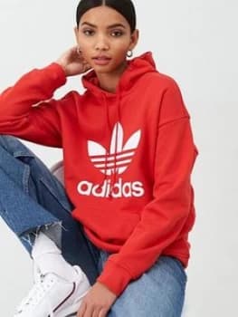 Adidas Originals Trf Hoodie - Red