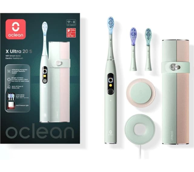 OCLEAN X Ultra 20 Electric Toothbrush - Green 6970810557091