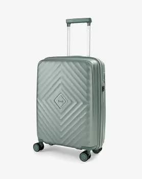 Rock Luggage Infinity VENZS 8 Wheel Hardshell Cabin Sage Green Suitcase