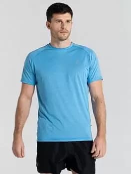 Dare 2b x Jermaine Jenas Accelerate Tee - Blue Size M, Men