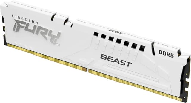Kingston FURY Kingston FURY Beast 32GB DDR5 5600MHz RAM Desktop Memory for Gaming - White KF556C36BWEK2-32