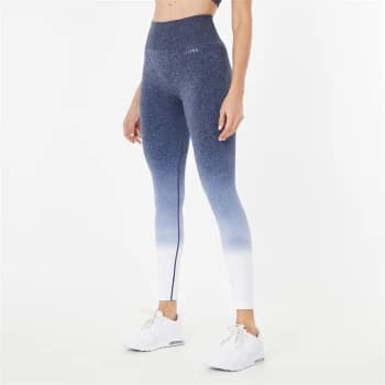 USA Pro Seamless Ombre Leggings - Navy/White