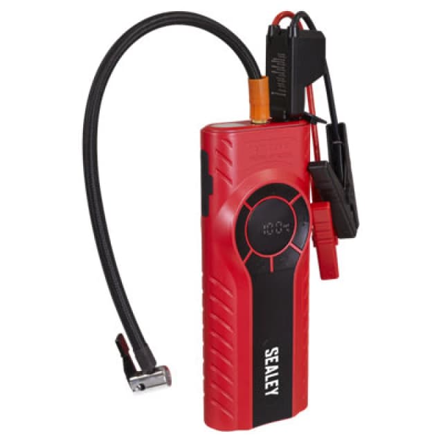 Sealey Roadstart 1200A 12v Jump Starter & Tyre Inflator RS1200TI Output Voltage: 5v or 12v