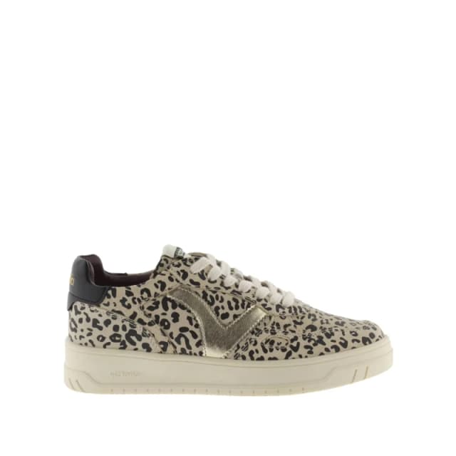 VICTORIA Seul Leather Trainers Leopard Print Women 36 (3.5);37 (4);38 (5);39 (5.5 to 6);40 (6.5);41 (7)