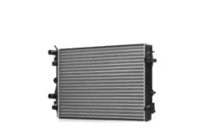 RIDEX Engine radiator Aluminium 470R0651 Radiator, engine cooling,Radiator VW,AUDI,SKODA,Polo Schragheck (6R1, 6C1),A1 Sportback (8XA, 8XF)