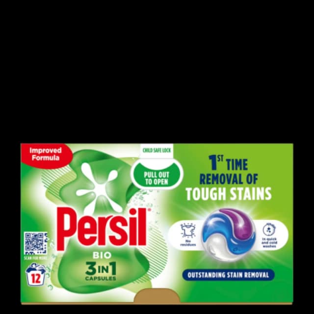 Persil Bio 3-in-1 Laundry Capsules a 12 Pcs PER-523804