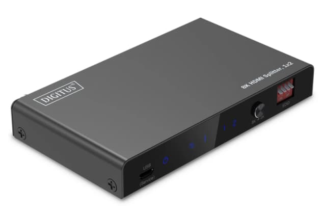 Digitus 8K HDMI Splitter. 1x2