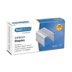 Rapesco 246mm Staples Chisel Point Pack of 5000 S24602Z3