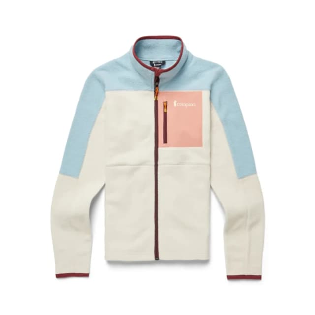 Womens full-zip fleece Cotopaxi Abrazo Blanc Female S